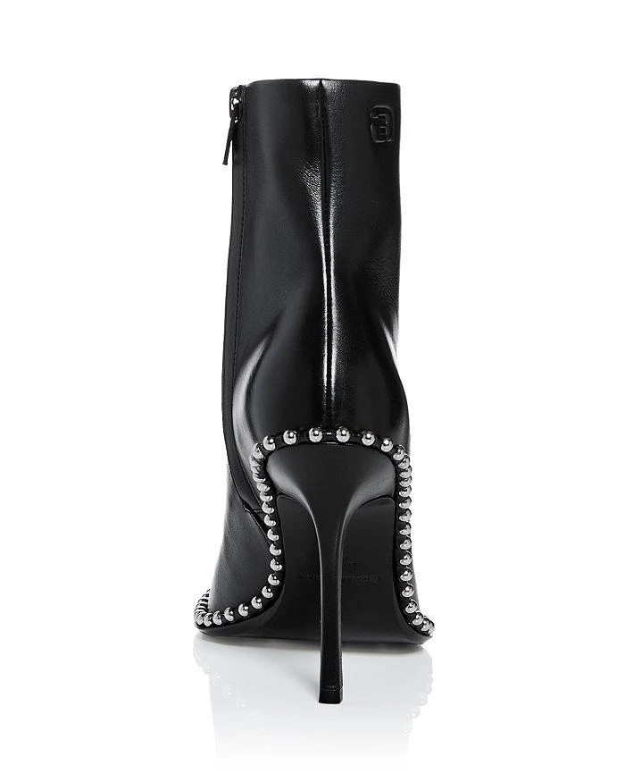 商品Alexander Wang|Women's Nova 105 Studded Ankle Boots,价格¥6605,第4张图片详细描述