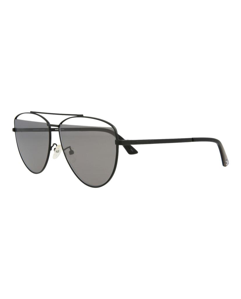 McQ Alexander McQueen Aviator-Style Metal Sunglasses商品第2张图片规格展示