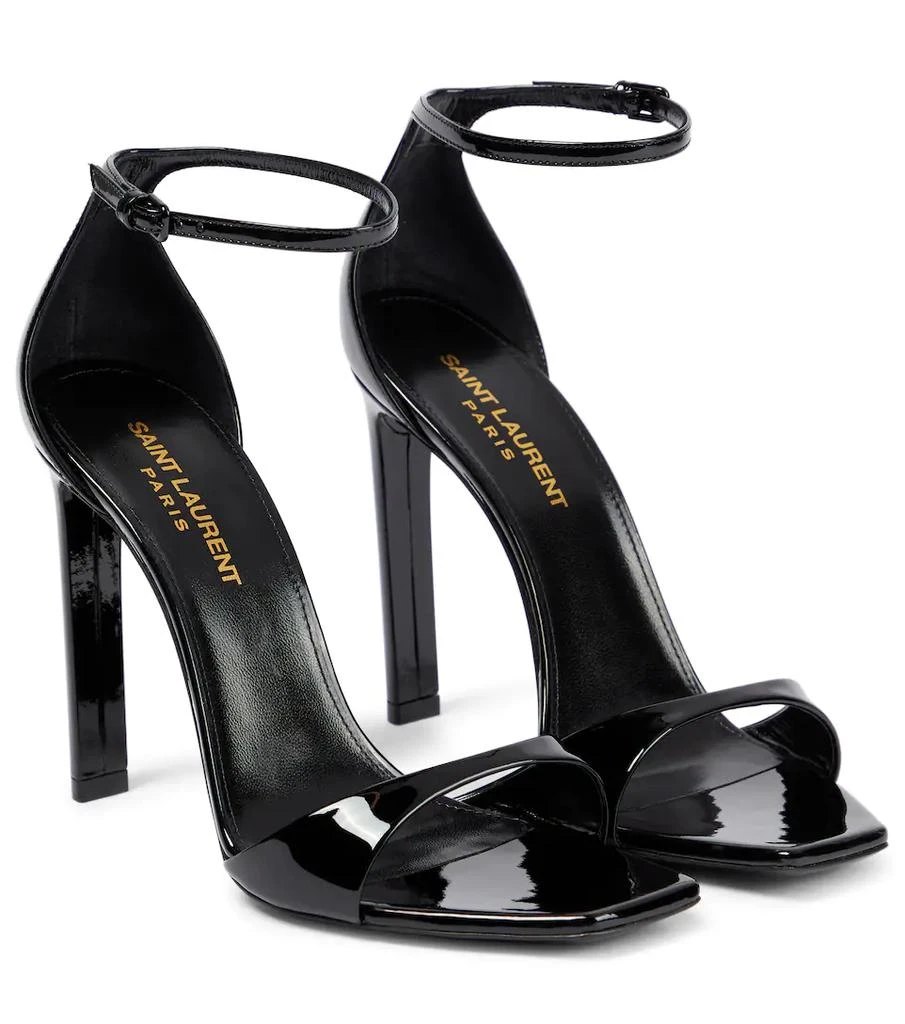 商品Yves Saint Laurent|Bea漆皮凉鞋,价格¥6687,第1张图片