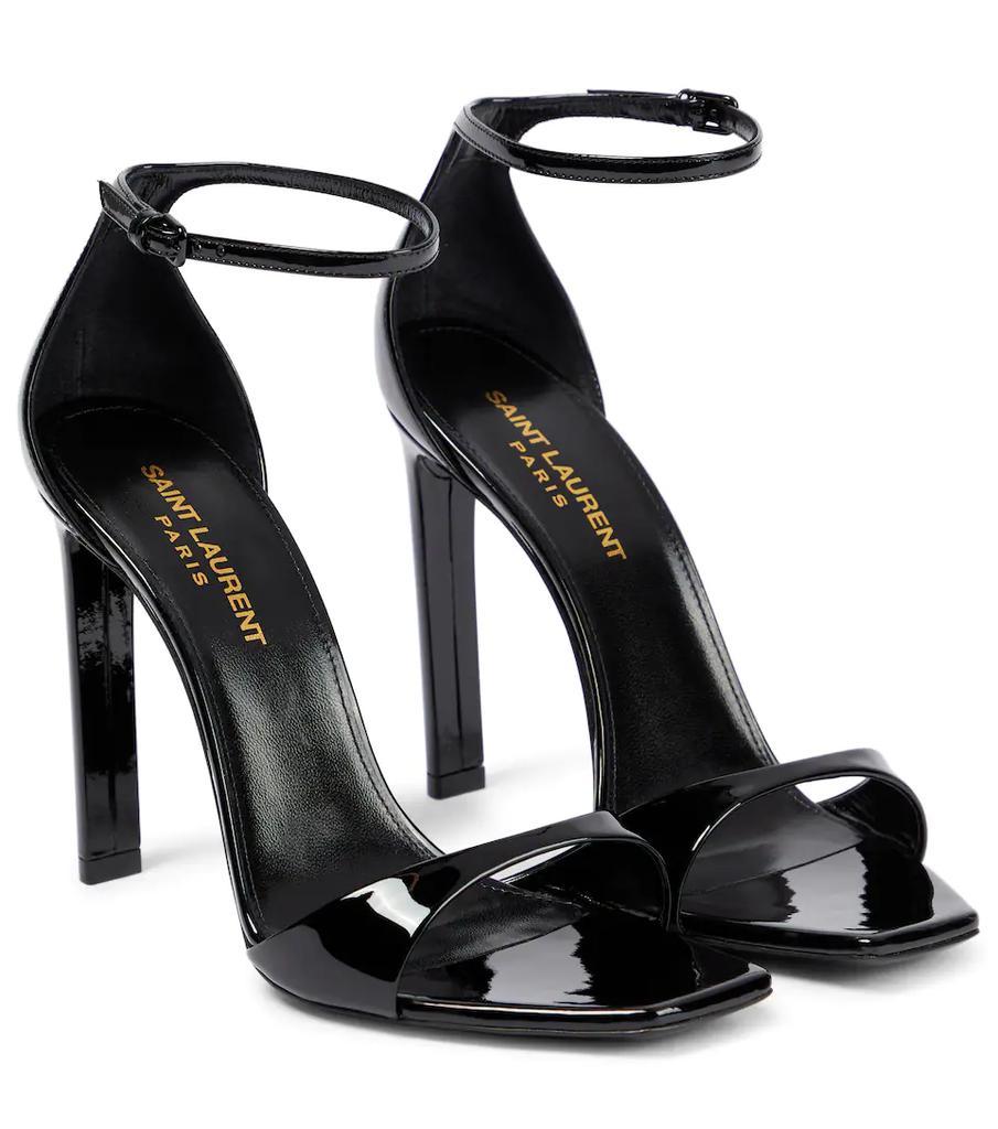 商品Yves Saint Laurent|Bea漆皮凉鞋,价格¥6416,第1张图片