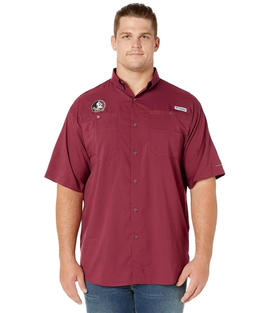 商品Columbia|Big & Tall Florida State Seminoles Collegiate Tamiami™ II Short Sleeve Shirt,价格¥311,第1张图片