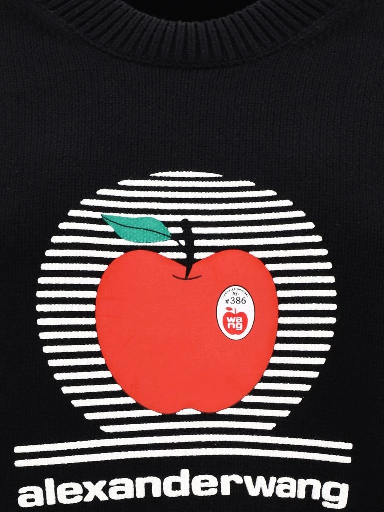 商品Alexander Wang|Ny Apple Knitwear Black,价格¥3040,第3张图片详细描述