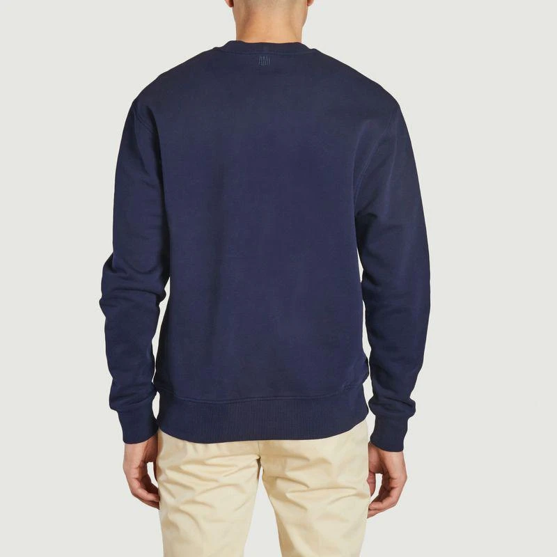 商品AMI|Ami de Coeur Sweat Top Nautic Blue AMI PARIS,价格¥1530,第3张图片详细描述