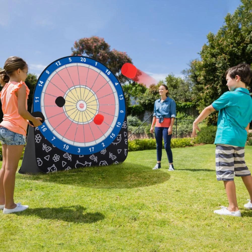 商品Hivvago|Large Dart Board for Kids with 4 Kick Balls,价格¥843,第2张图片详细描述