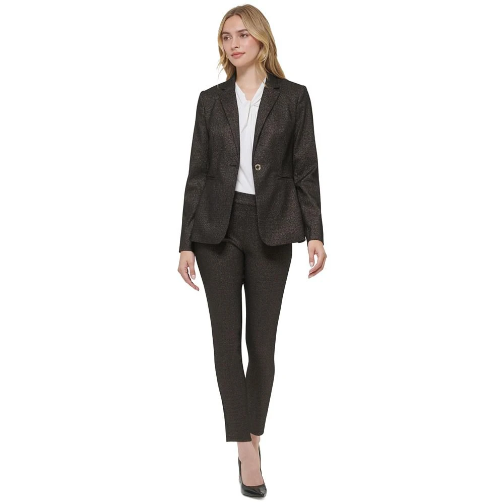 商品Tommy Hilfiger|Women's One-Button Shimmer Blazer,价格¥440,第4张图片详细描述