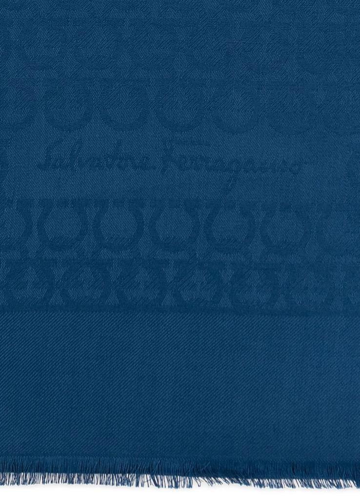 商品Salvatore Ferragamo|字母花押围巾,价格¥1705,第4张图片详细描述