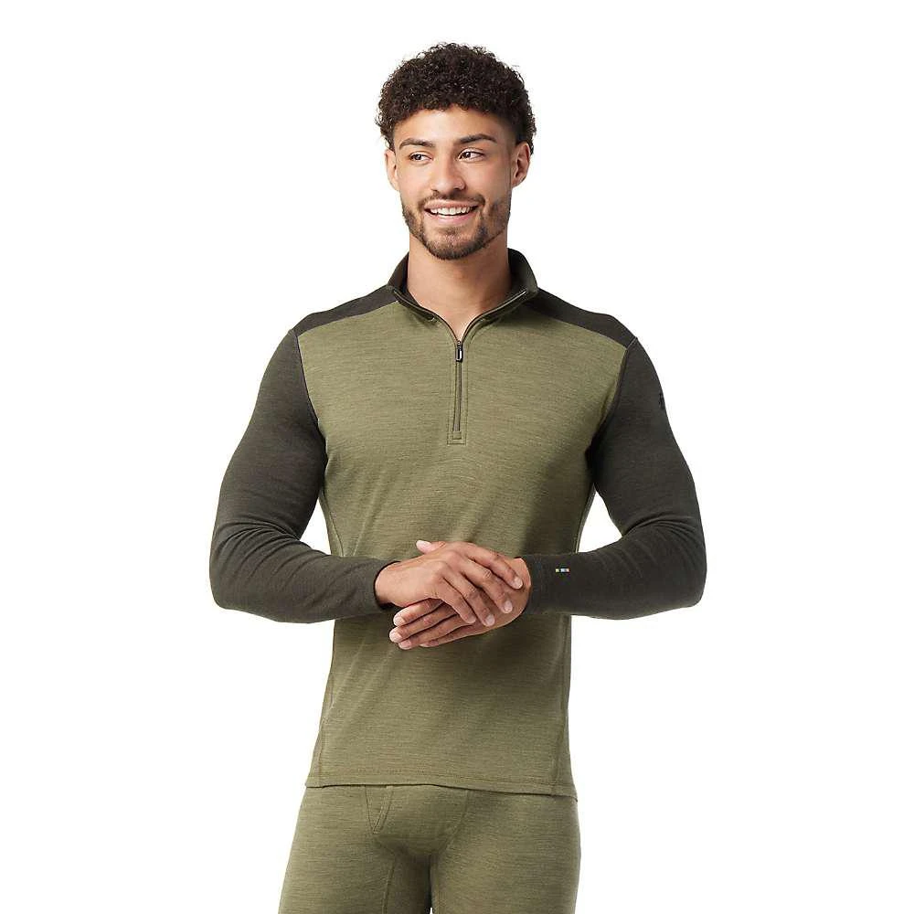 商品SmartWool|Men's Classic Thermal Merino Base Layer 1/4 Zip,价格¥691,第3张图片详细描述