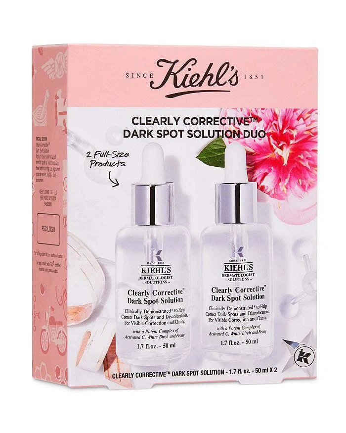 商品Kiehl's|Clearly Corrective Dark Spot Solution Duo ($168 value),价格¥932,第3张图片详细描述