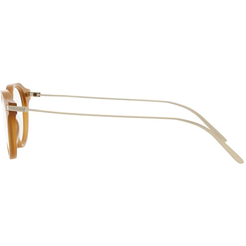 商品Prada|Prada Women's Eyeglasses - Opsl Honey Plastic Round Full Rim Frame | 12YS 15B08N,价格¥3030,第2张图片详细描述