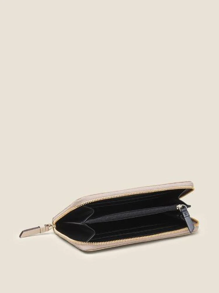 商品DKNY|Large Quilted Nappa Zip-Around Wallet,价格¥524,第2张图片详细描述