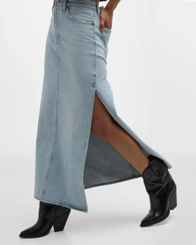 Astrid Slice Denim Maxi Skirt 商品