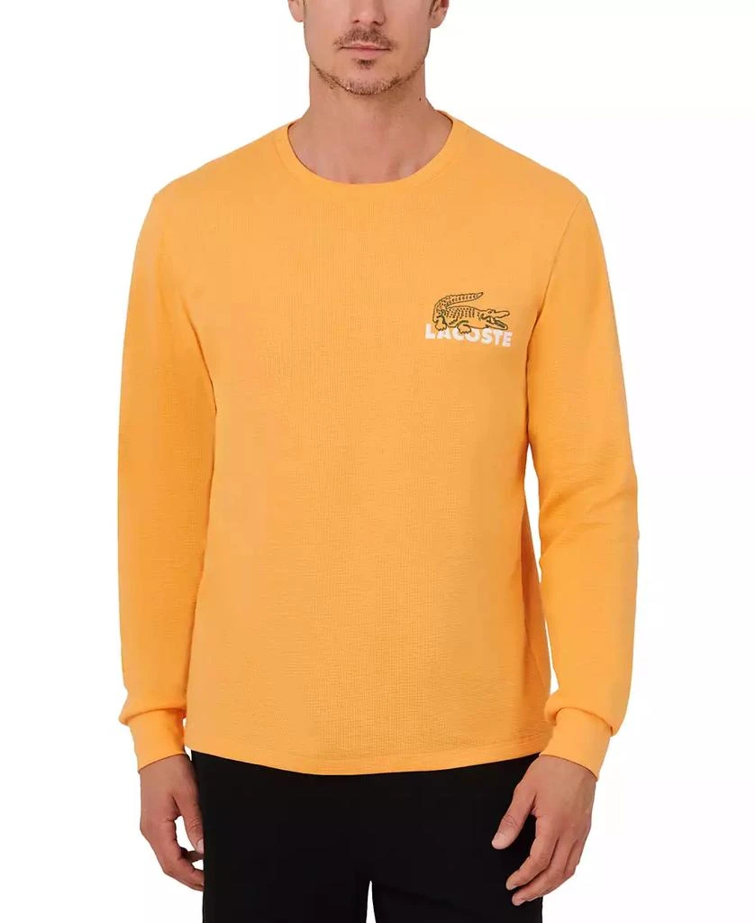 商品Lacoste|男士 华夫休闲保暖睡衣,价格¥155,第1张图片