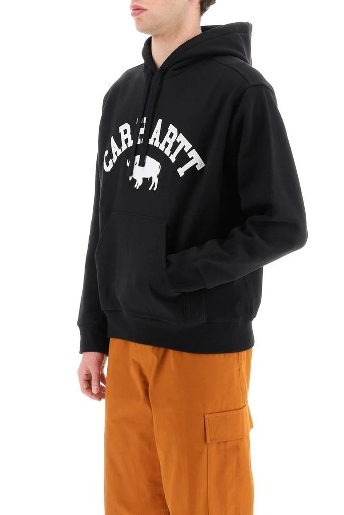 商品Carhartt WIP|Carhartt WIP Logo Embroidered Long-Sleeved Hoodie,价格¥385,第4张图片详细描述