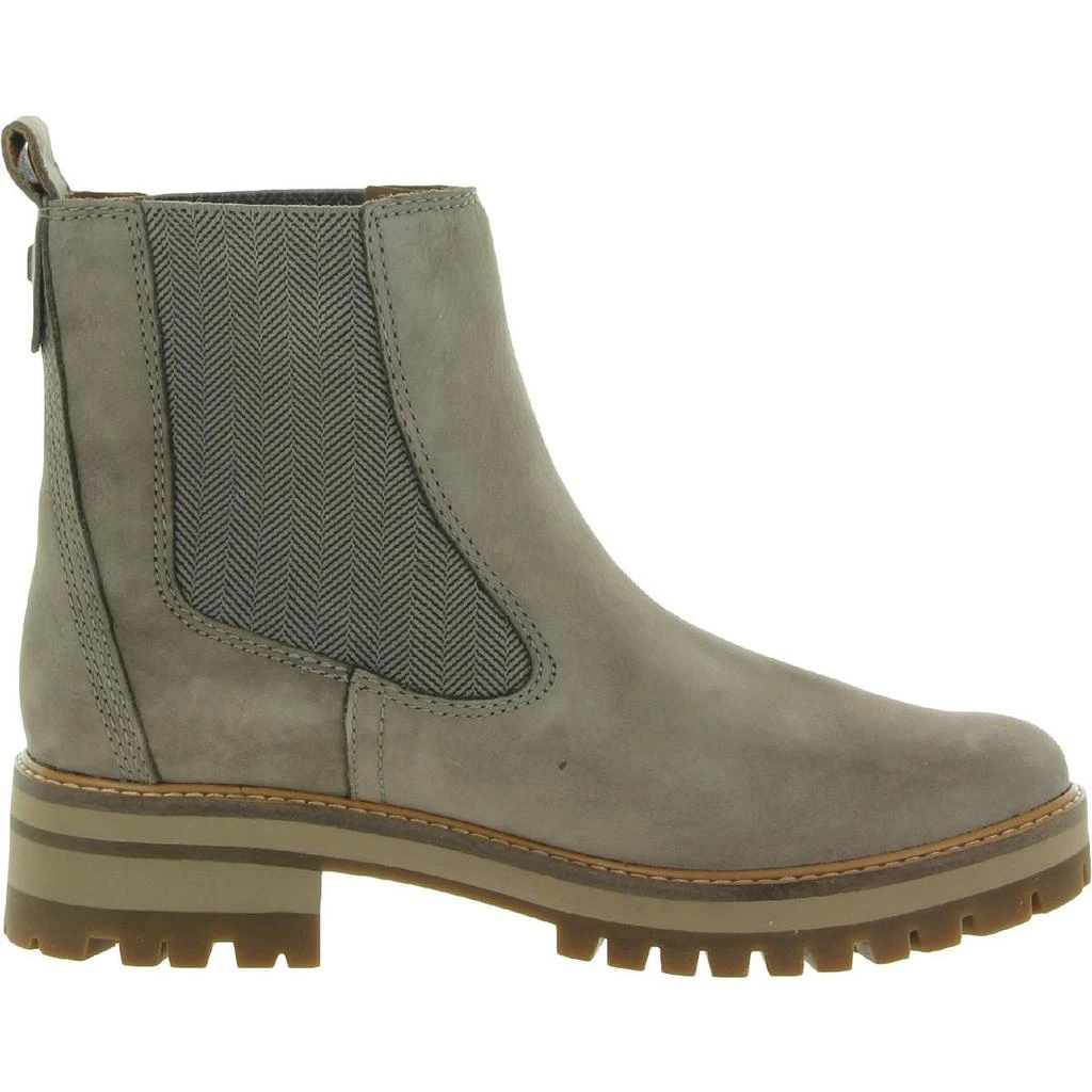 商品Timberland|Timberland Womens Courmayeur Valley Leather Lugged Sole Chelsea Boots,价格¥655,第3张图片详细描述