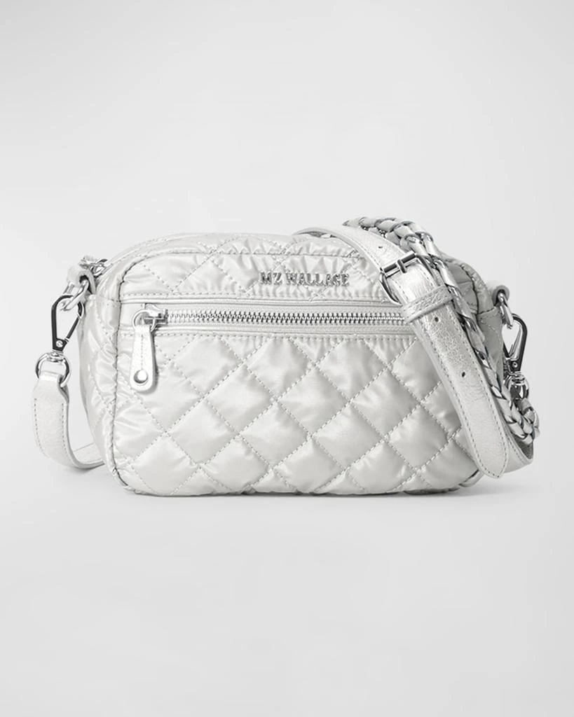 商品MZ Wallace|Crosby Mini Metallic Quilted Crossbody Bag,价格¥2236,第1张图片