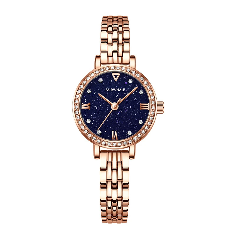 马克华菲品牌手表镶钻星空表盘女士石英手表 商品