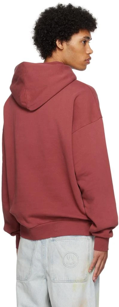 商品Drew House|Burgundy Embroidered Hoodie,价格¥673,第3张图片详细描述