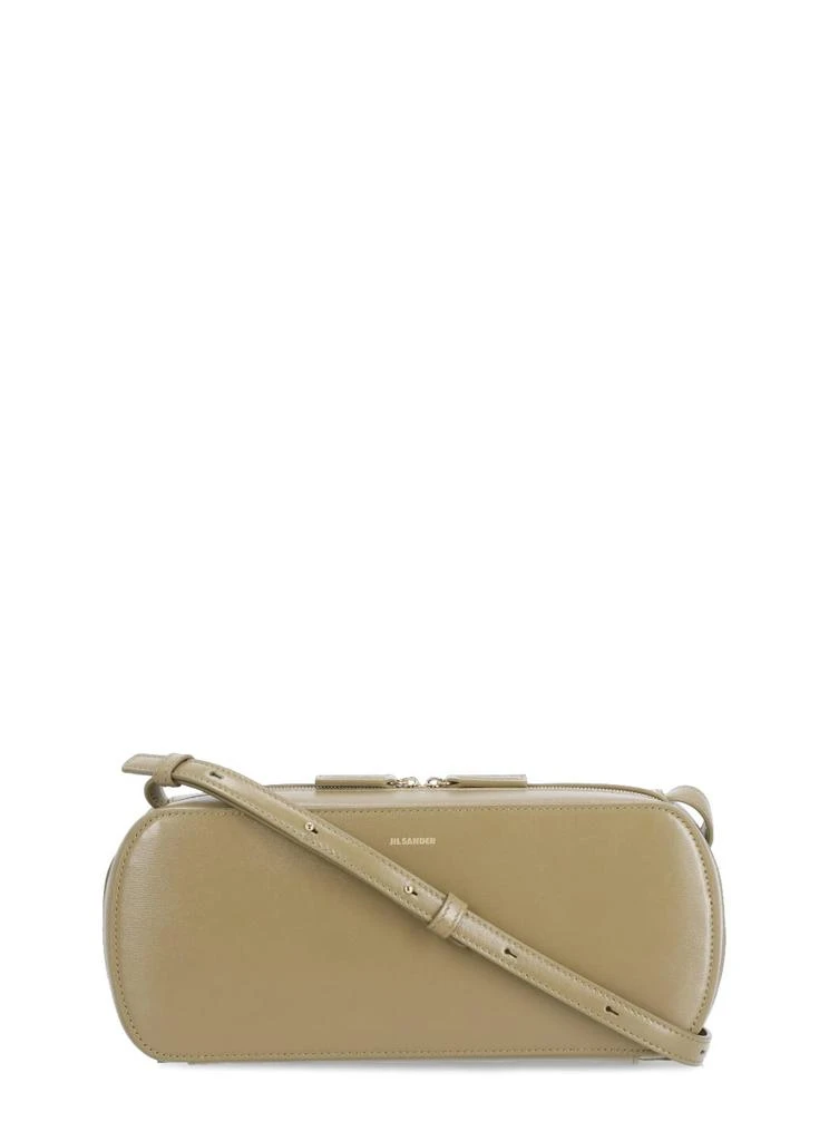 商品Jil Sander|Jil Sander Leather Shoulder Bag,价格¥6119,第1张图片