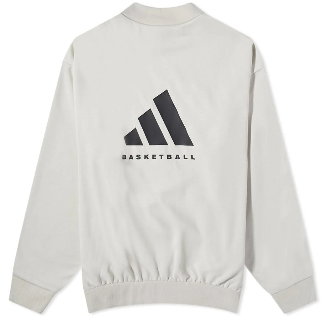 商品Adidas|Adidas Basketball Back Logo Crew Sweat,价格¥376,第2张图片详细描述