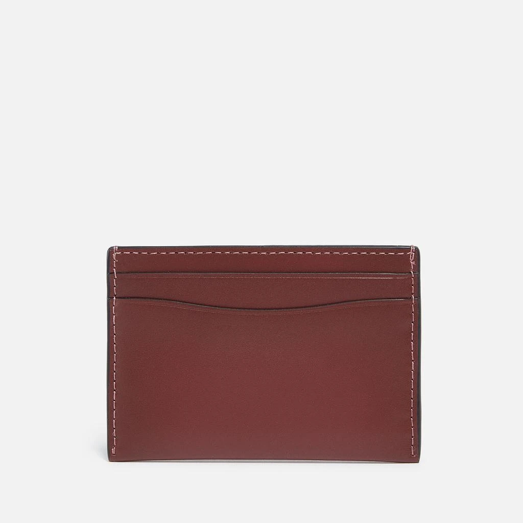 商品Coach|Coach Essential Leather Cardholder,价格¥694,第2张图片详细描述