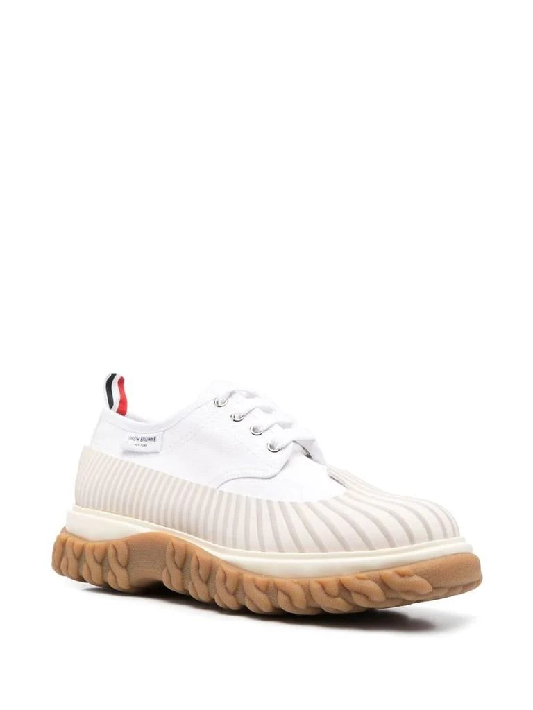 商品Thom Browne|THOM BROWNE molded-sole lace-up duck shoes,价格¥3935,第2张图片详细描述