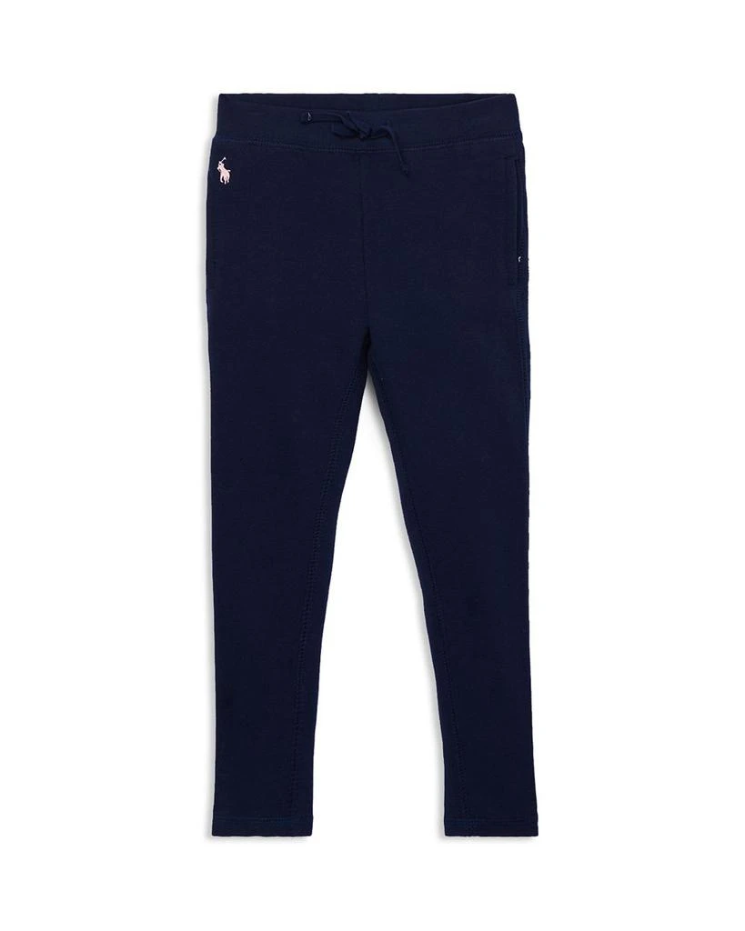 商品Ralph Lauren|Girls' French Terry Sweatpants - Little Kid, Big Kid,价格¥375,第1张图片详细描述