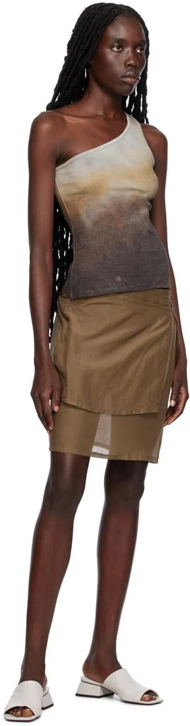 商品Paloma Wool|Brown & Khaki Cañete Tank Top,价格¥512,第4张图片详细描述