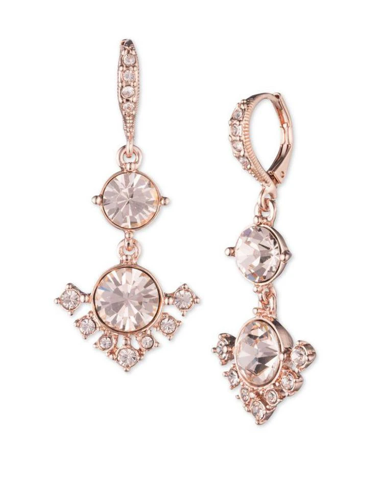 商品Givenchy|Crystal Double Drop Earrings,价格¥91,第2张图片详细描述
