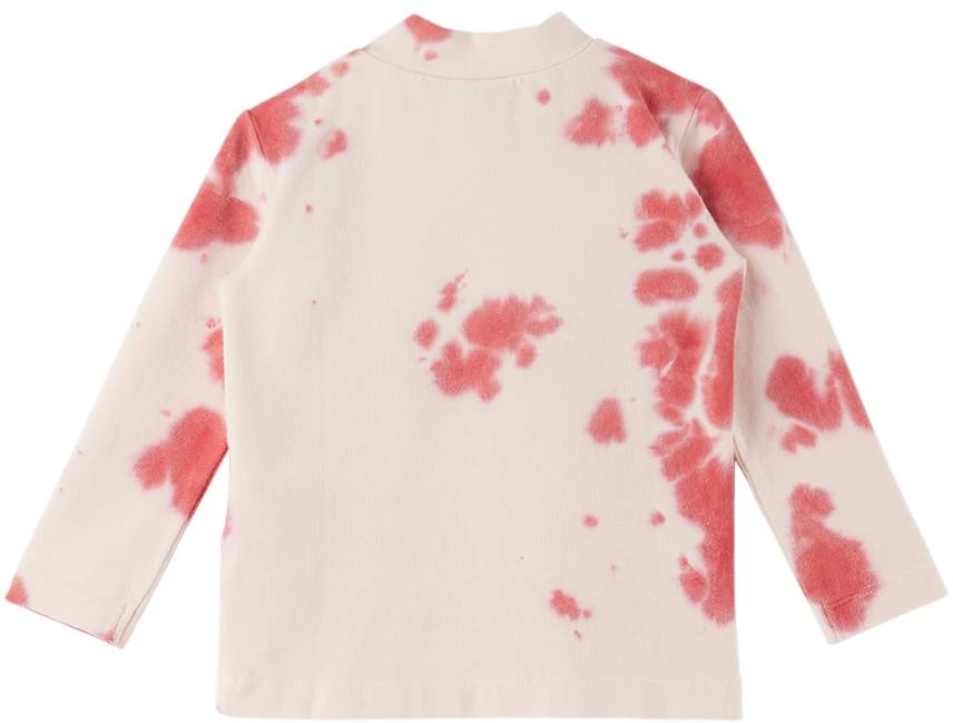商品Wynken|Baby Pink & White Tie Dye T-Shirt,价格¥442,第2张图片详细描述