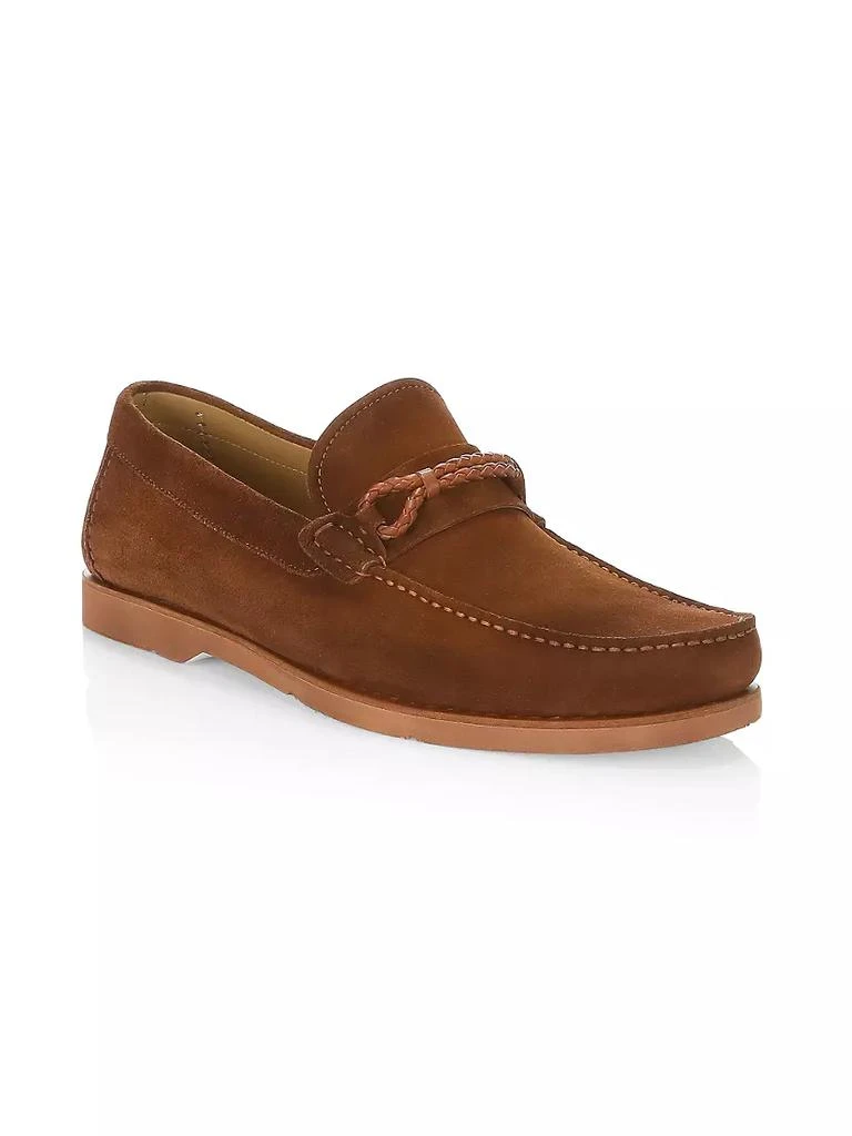 商品Saks Fifth Avenue|COLLECTION Suede Boat Shoes,价格¥1396,第2张图片详细描述