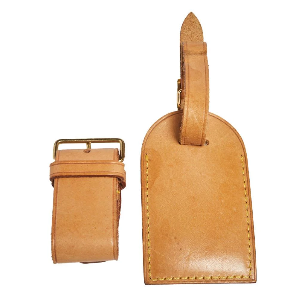 商品[二手商品] Louis Vuitton|Louis Vuitton Vachetta Leather Luggage Name Tag,价格¥939,第2张图片详细描述