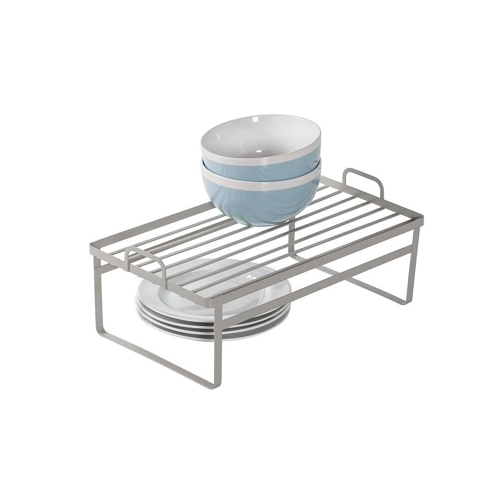 商品Honey Can Do|Stackable Cabinet Shelf Helpers, Set of 2,价格¥187,第4张图片详细描述