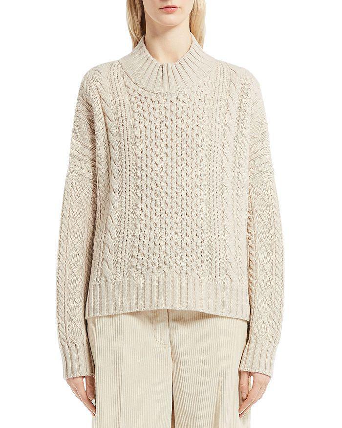商品Weekend Max Mara|Roberta Cable Knit Sweater,价格¥3622,第3张图片详细描述