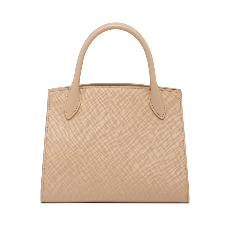 PRADA/普拉达 22新款 Monochrome系列 女士小号砂米黄saffiano皮革金属徽标侧面按扣拆卸徽标印花肩带手提单肩斜挎包1BA156_2ERX_F0036_V_3OO 商品