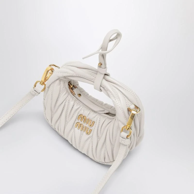 Wander white mini Hobo pouch 商品