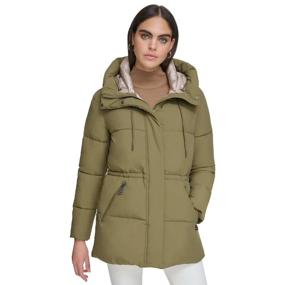 商品Calvin Klein|Women's Hooded Anorak Puffer Coat,价格¥1463,第1张图片