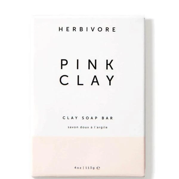 商品Lookfantastic|Herbivore Pink Clay Gentle Soap Bar 113g,价格¥114,第2张图片详细描述