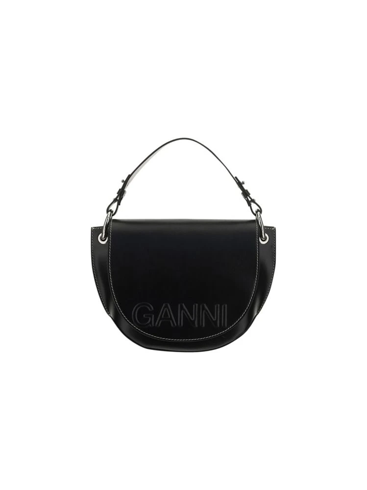 商品Ganni|Ganni 女士手拿包 A4476099 黑色,价格¥2130,第6张图片详细描述