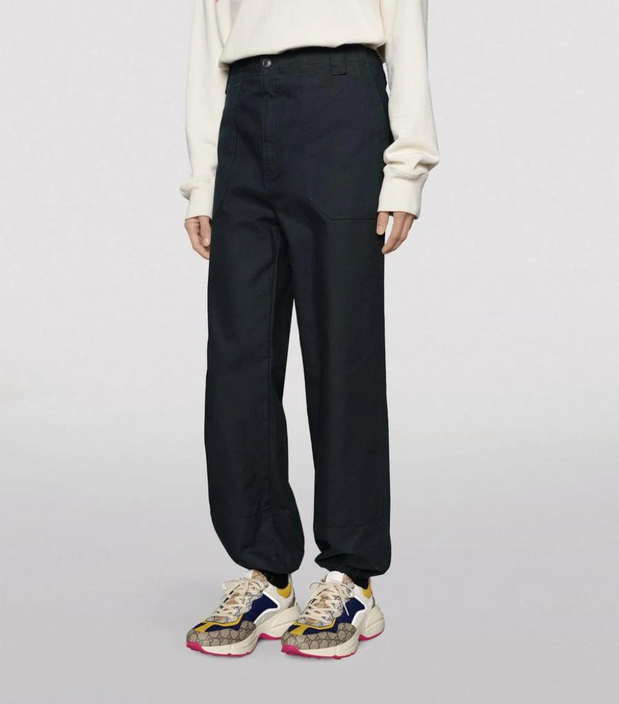 商品Gucci|GG Supreme Rhyton Sneakers,价格¥7237,第4张图片详细描述