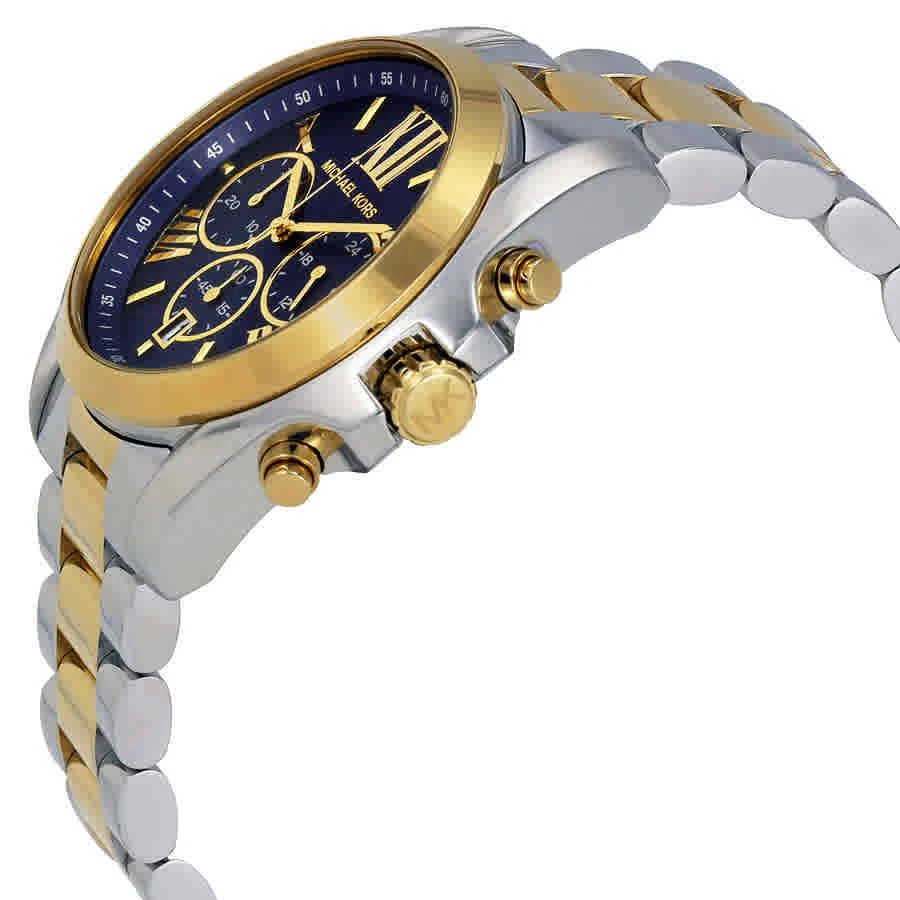 商品Michael Kors|Bradshaw Chronograph Blue Dial Ladies Watch MK5976,价格¥1062,第2张图片详细描述