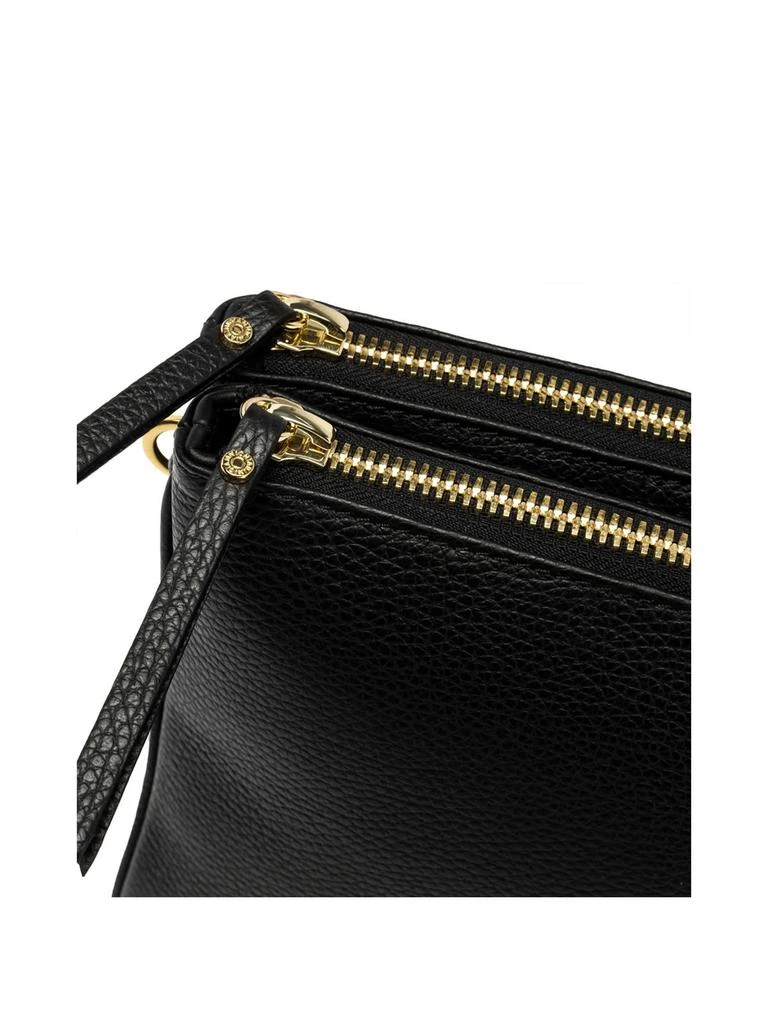 商品GIANNI CHIARINI|Black Frida Shoulder Bag In Matte Leather,价格¥1683,第4张图片详细描述