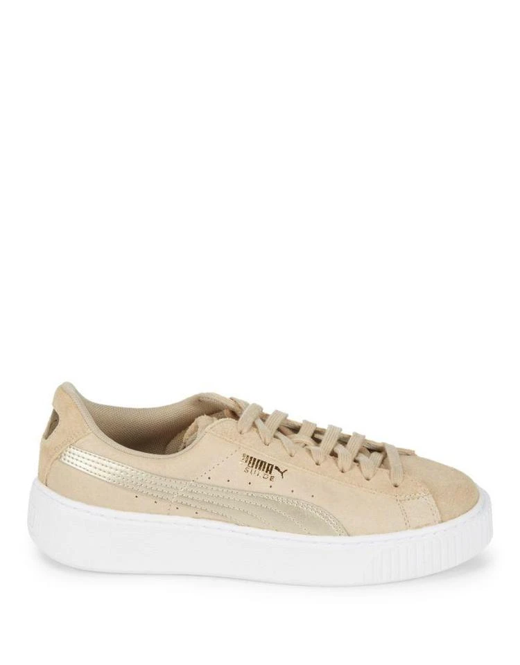 Lace-Up Suede Sneakers 商品