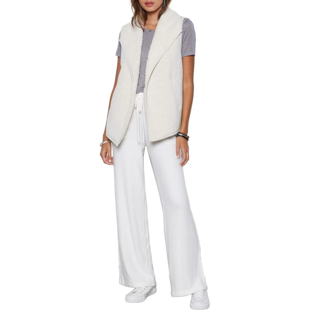 商品Tart|Tart Collections Dania Women's Faux Fur Lined Open Front Vest with Draped Lapel,价格¥107,第1张图片