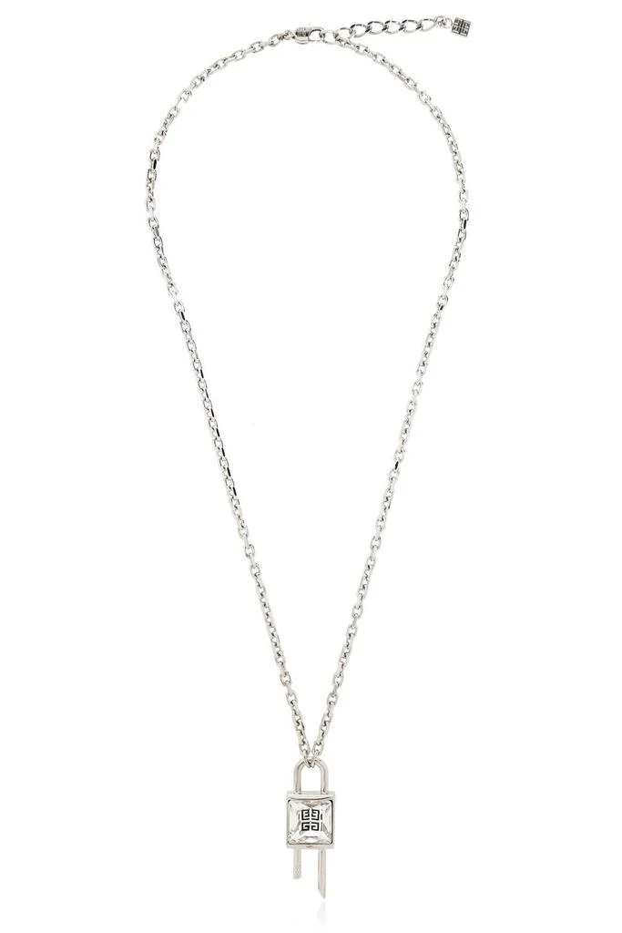 商品Givenchy|Givenchy Lock Pendant Necklace,价格¥2682,第2张图片详细描述