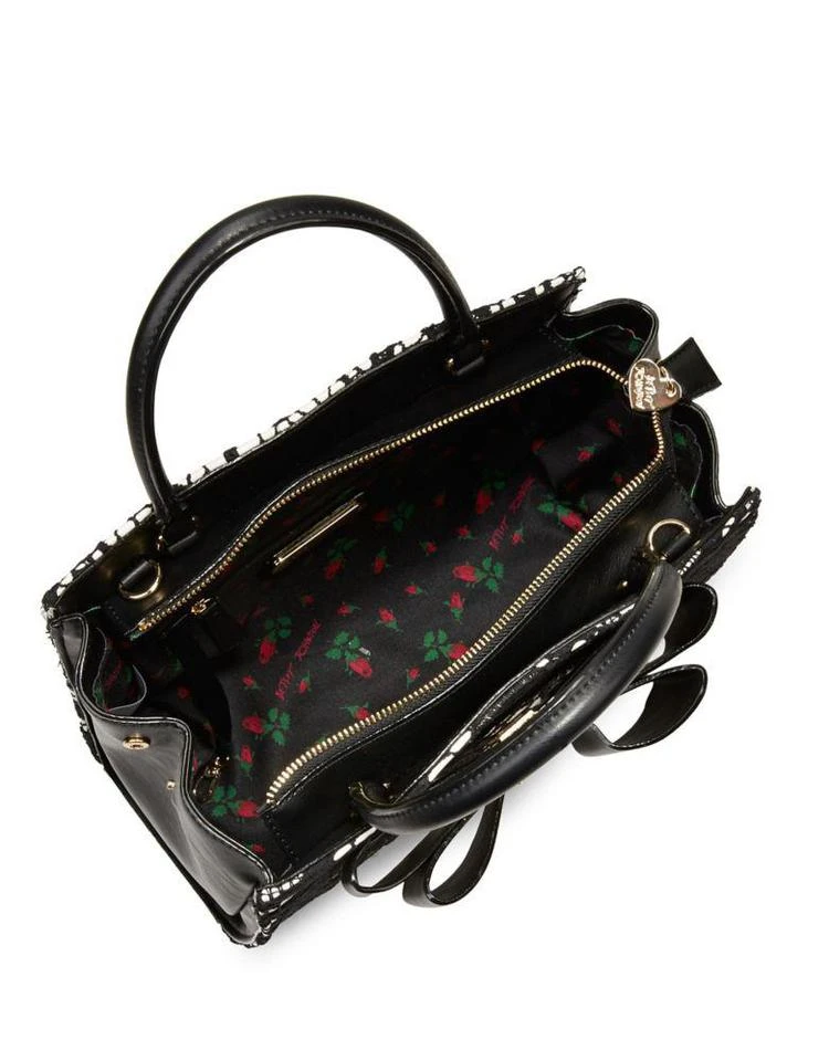 商品Betsey Johnson|Floral Lady Lace Satchel,价格¥385,第3张图片详细描述