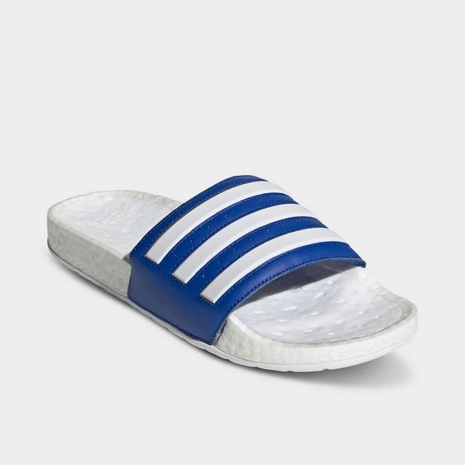 商品Adidas|Men's adidas Essentials Adilette BOOST Slide Sandals,价格¥448,第2张图片详细描述