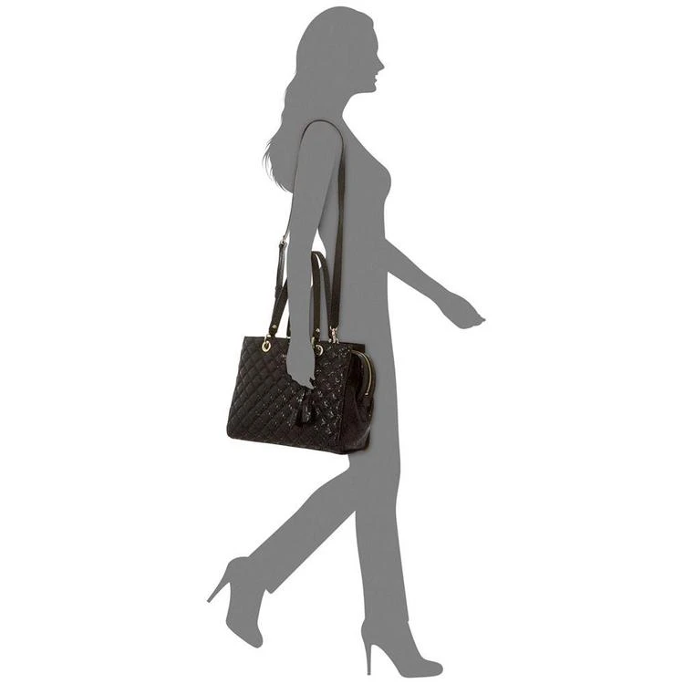 商品GUESS|Seraphina Medium Satchel,价格¥525,第5张图片详细描述
