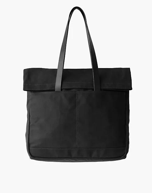 MAKR Canvas and Leather Fold Weekender Bag商品第1张图片规格展示