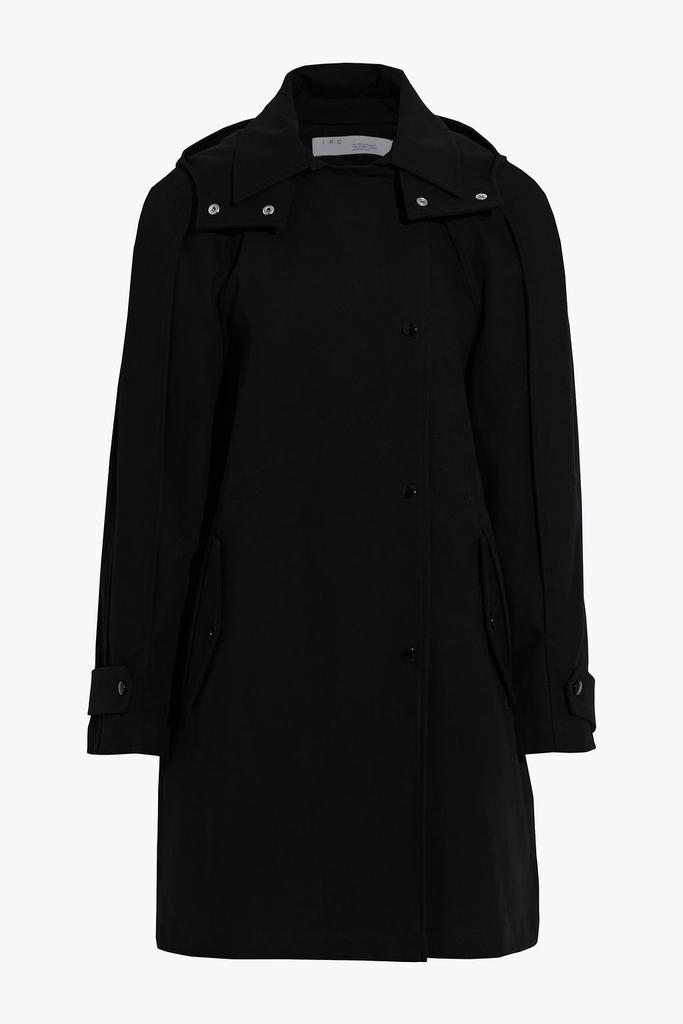 商品IRO|Elior hooded cotton-twill coat,价格¥2248,第1张图片