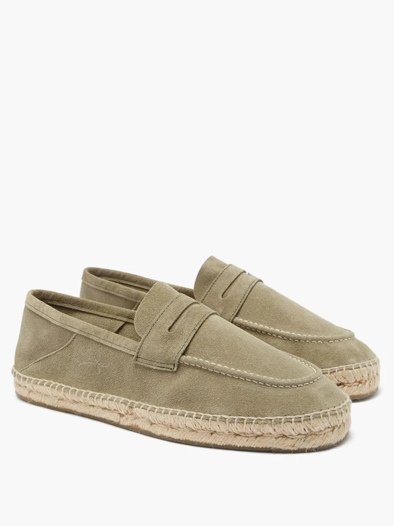 Hamptons suede loafers 商品